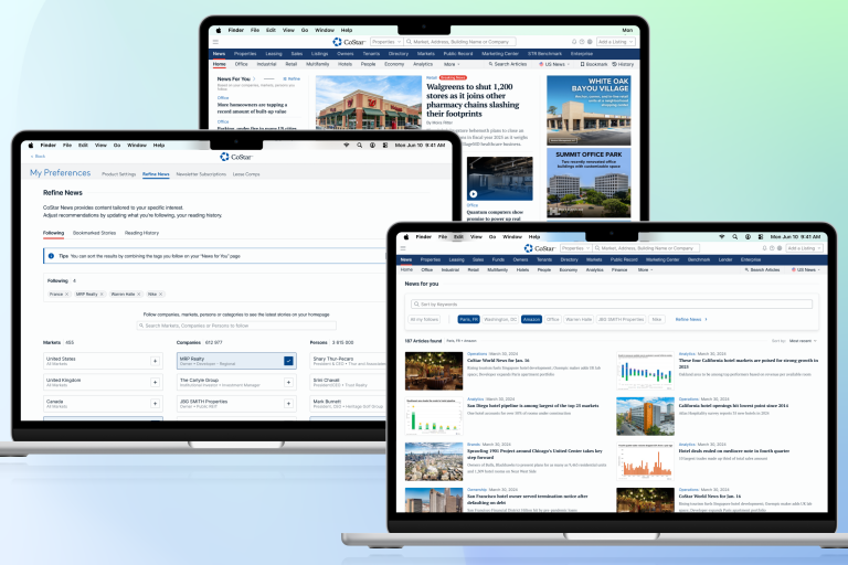CoStar « Follow » Feature